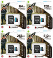 MicroSD Karte Speicherkarte Kingston Canvas GO! Plus 64GB 128GB 256GB 512GB