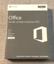 MS Office 2016 Home and Business PKC Vollversion neu für MAC W6F-00902