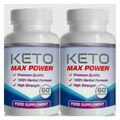 Keto Max Power (120 Kappen)-Ketose Diät Fettverbrennung Ergänzung schnelle Lieferung