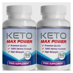 Keto Max Power (120 Kappen)-Ketose Diät Fettverbrennung Ergänzung schnelle Lieferung