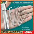 Stainless Steel Toothpick Portable Fruit Stick Outdoor Home Travel Camping Tools