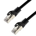 Netzwerkkabel S/FTP PIMF Cat. 7 1,00 Meter schwarz Patchkabel Gigabit Ethernet