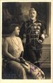 Foto Ak Kaiser Wilhelm II. im Exil, Kaiserin Hermine, Reuß, signiert - 10971432