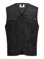 JACK&JONES Herren Weste Schwarz Jacken JCOTECH UTILITY VEST