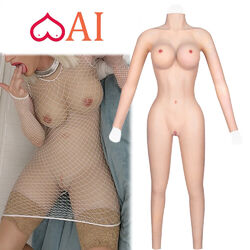 Silicone Full Bodysuit D Cup Breast Forms Body Suit For Crossdresser Drag Queen