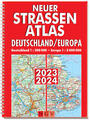 Neuer Straßenatlas Deutschland/Europa 2023/2024 | 2022 | deutsch