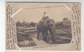 Ansichtskarte Elephant working in timber yard 1901 nach British Colombia