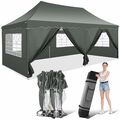 Pavillon Faltpavillon Gartenzelt Partyzelt Festzelt Faltbar 3x3m/3,3x3,3m/3x6m