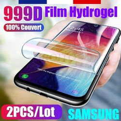 2 X Folie Hydrogel Samsung Galaxy S7 S8 S9 S10 S20 S21 Fe S22 S23 Plus Ultra- 5G