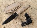 Walther BUK FDE Backup Knife 440C Stahl Polymergriff 