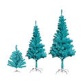 Weihnachtsbaum künstlicher Tannenbaum 60/150/180 cm Türkis Christbaum + Ständer