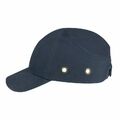Anstoßkappe Schutzhelmkappe Hardcap Arbeitskappe ABS Schutzhelm Helm Dunkelblau 