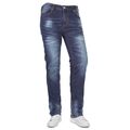 Herren Jeanshose Slim Fit Stretch Super Flex Denim Ganzjahresartikel Pants