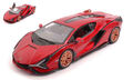 Modellauto Auto Maßstab 1:24 bburago Lamborghini Sian Fkp 37 Red diecast