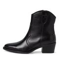 Tamaris Cowboy Stiefelette 1-25702-41 003 Leder schwarz mit Touch-it Fußbett