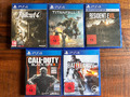 PS4 Spiele Bundle: Fallout 4 Resident Evil 7 COD Titanfall 2 PlayStation 4