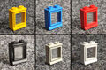 Lego 7026 Fenster mit Scheibe 1 x 2 x 2 - 7740 7750 7730 7727 - FARBE wählen