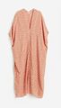 H&M Kaftan Kleid XL/XXL Orange Beige