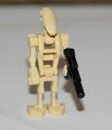 Lego Minifigur Star Wars Battle Droide Kampf Droide beige mit Waffe 