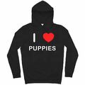 I Love Puppies - Hoodie