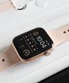 Apple Watch Series 5 40mm Goldton Aluminiumgehäuse mit Sandrosa Sportarmband...