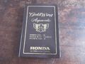 Honda GL1500A Goldwing Aspencade 1991 OEM Owner's manual Fahrerhandbuch