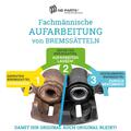 Aufarbeitung Bremssattel Betriebsbremse für Aebi Schmidt Kehrmaschine Swingo 200