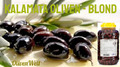 KALAMATA Oliven mit KERN in Salzlake mit Olivenöl - Large 201/260 - 1 kg netto