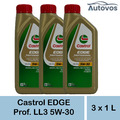Castrol Edge Professional Longlife iii 5w-30 3 x 1 Liter LL3 VW 504 00 507 00 
