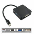 Thunderbolt 3in1 Mini Display Port zu DVI HDMI Digi Port Adapter f. iMac MacBook