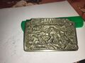 Original  USA Belt Buckle, Gürtelschnalle, Great Plains, The Buffalo Hunter