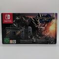 Nintendo Switch Monster Hunter Rise Limited Edition Spielekonsole Grau Gold NEU