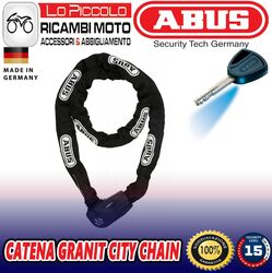 Kette Mit Vorhängeschloss Granit City Chain X-Plus 1060 170 Motorrad Schwarz