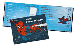 Spiderman Freundebuch DIN A5 Tagebuch Freundschaftsbuch Freundealbum Marvel neu