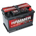 Autobatterie AGM 12V 70Ah 760A/EN Hammer Start Stop Automatik