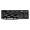 Logitech K120 Tastatur Keyboard USB Schwarz Business PC Notebook QWERTZ