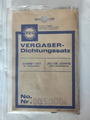 DVG Solex Zenith Stromberg Vergaser Dichtungssatz Nr. 003 1004