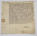 1510 Handschrift Klage gegen die Stadt (513 Jahre alt ) TOP !!!!!!!!! Rarität