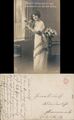Menschen / Soziales Leben - Frauen - Gruß - Durch die Blume 1915