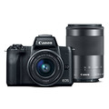 Canon EOS M50 Mark II spiegellose Kamera EF-M15-45 IS STM/EF-M55-200 IS STM KIT