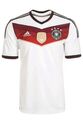 original DFB Deutschland Trikot WM Patch 2014 Adidas 4 Sterne wie NEU Gr. S weiß
