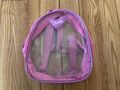 Vintage BARBIE Kinder Mini Rucksack/Tasche.  Pink. Von Mattel. Set 2