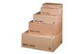 Mail-Box L braun Karton Faltschachtel Paket Versandkarton Verpackung Versandbox
