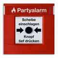 Einladungskarten Geburtstag Partyalarm Feueralarm lustig witzig Einladungen