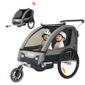 TIGGO 2 in 1 Kinderanhänger Fahrradanhänger Anhänger Buggy / Jogger Set