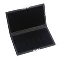 PU Leder Cover Black Fagott Reed Container Box Case Mit Slots Für 6x P1S