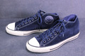 Converse CT Clean Mid Suede Unisex Sneaker Chucks Gr. 42 blau weiß Leder CH3-478