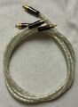 QED QNECT SILVER SPIRAL HIGH END RCA KABEL 2x1,2 Meter