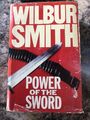 BUCH-Power of the Sword, Wilbur Smith Erstausgabe 1986 hart hinten