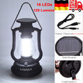 Lixada 16 LEDs Campinglampe Solarleuchte Solar+Aufladbar+Dynamo Zeltlampe J9Q3